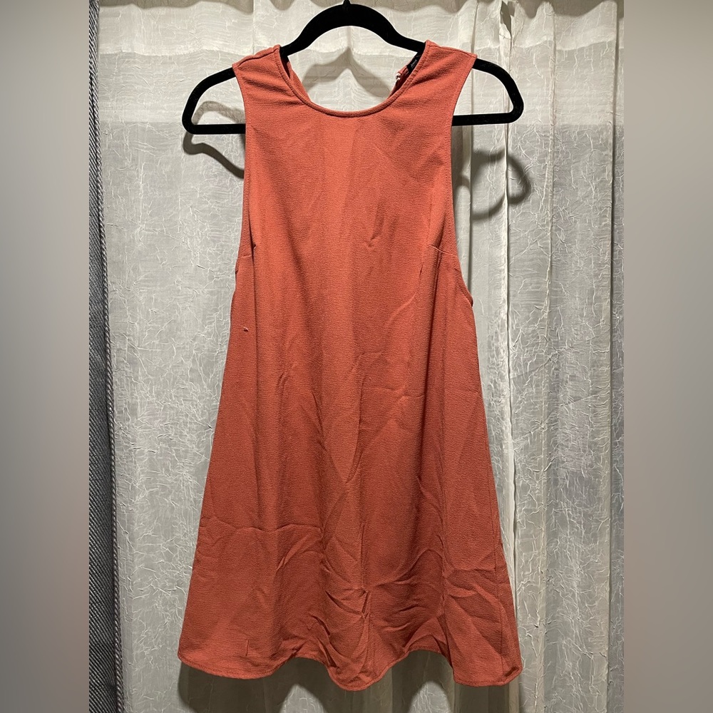 American Apparel Summer Dress in Coral